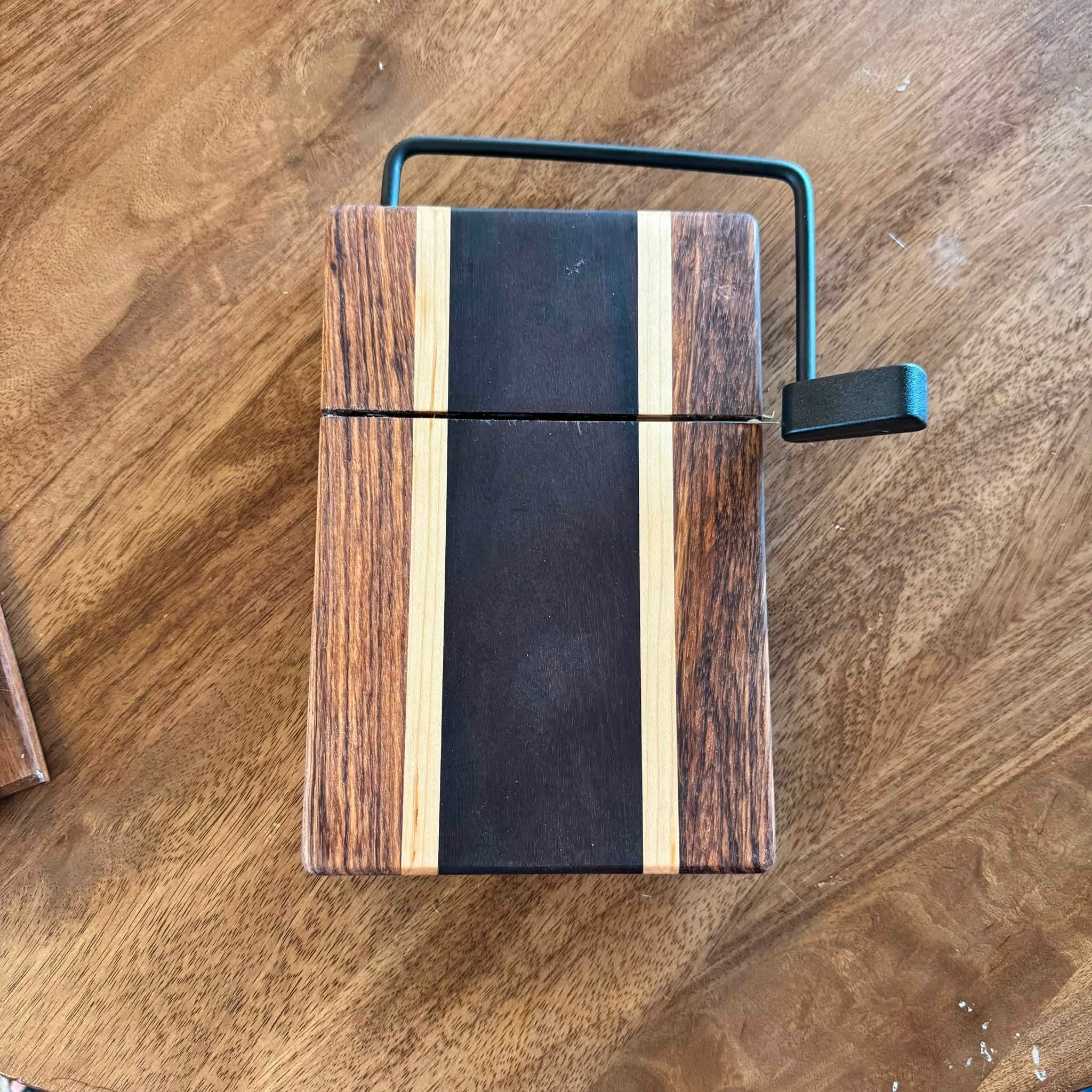 Exotic Wood Cheese Slicer | Center Stripe