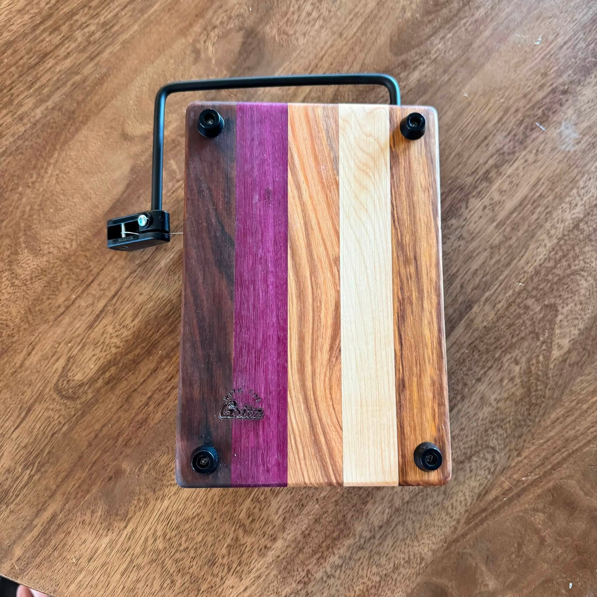 Exotic Wood Cheese Slicer | Five Piece