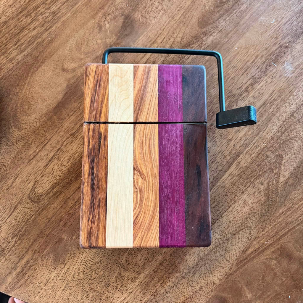Exotic Wood Cheese Slicer | Five Piece