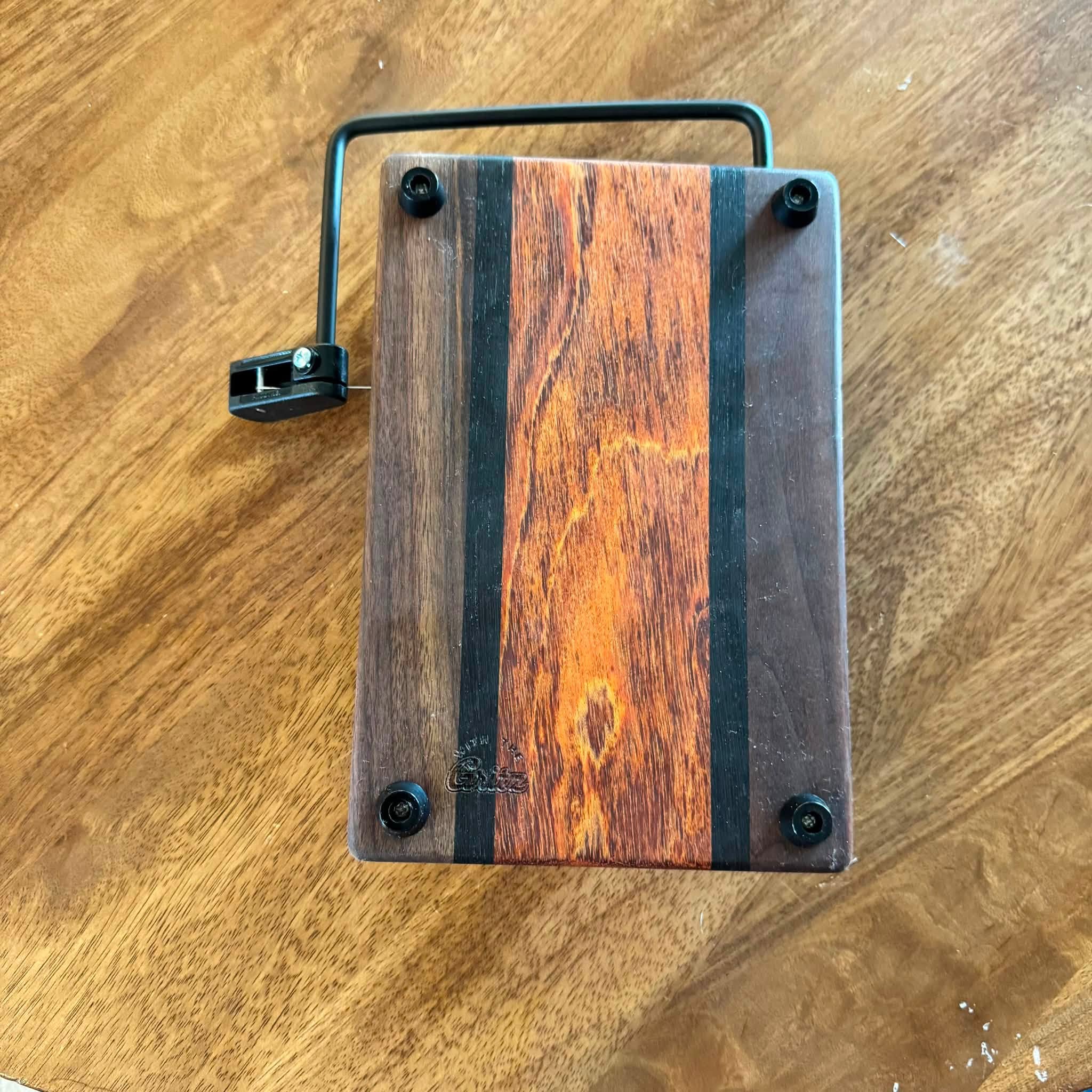 Exotic Wood Cheese Slicer | Center Stripe