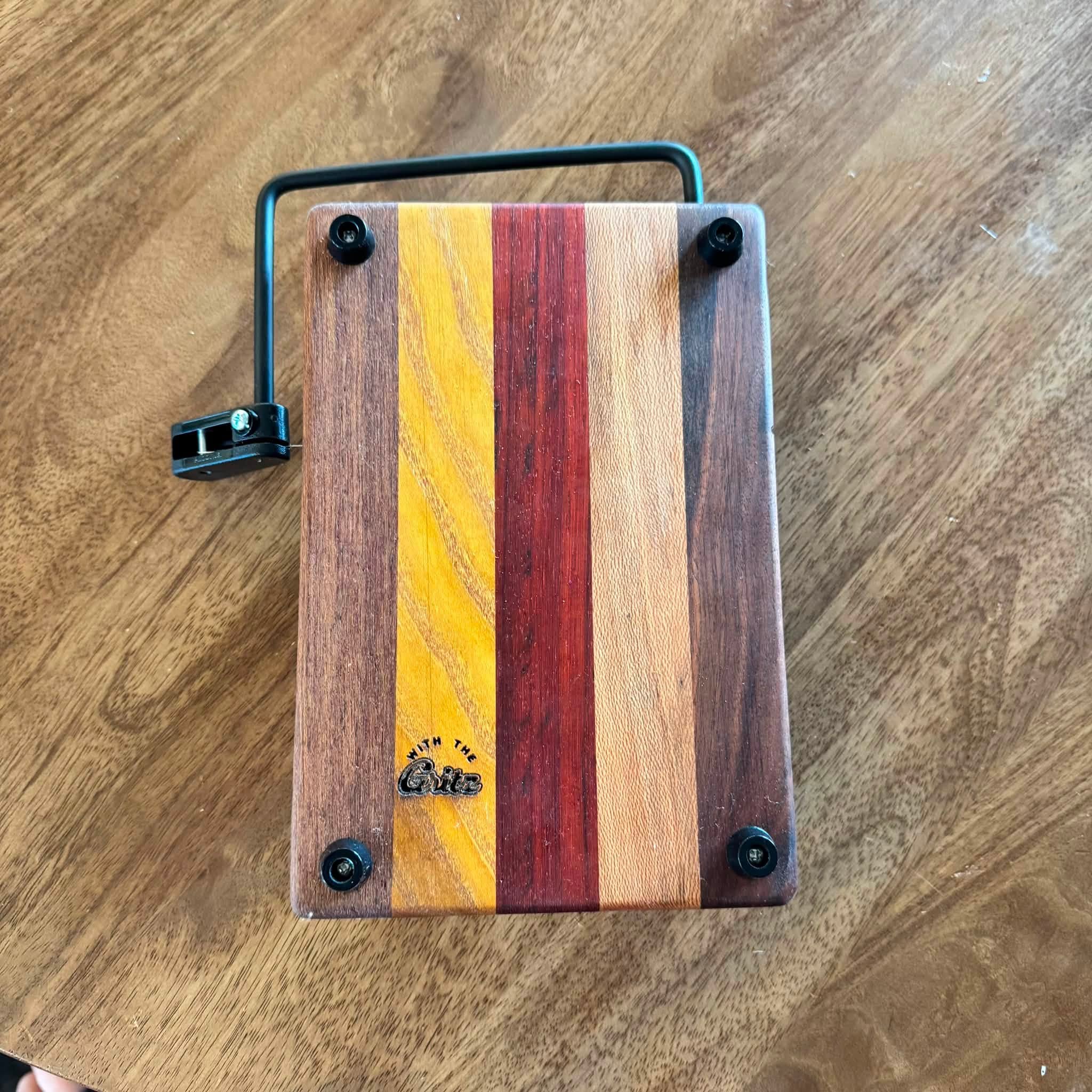 Exotic Wood Cheese Slicer | Five Piece