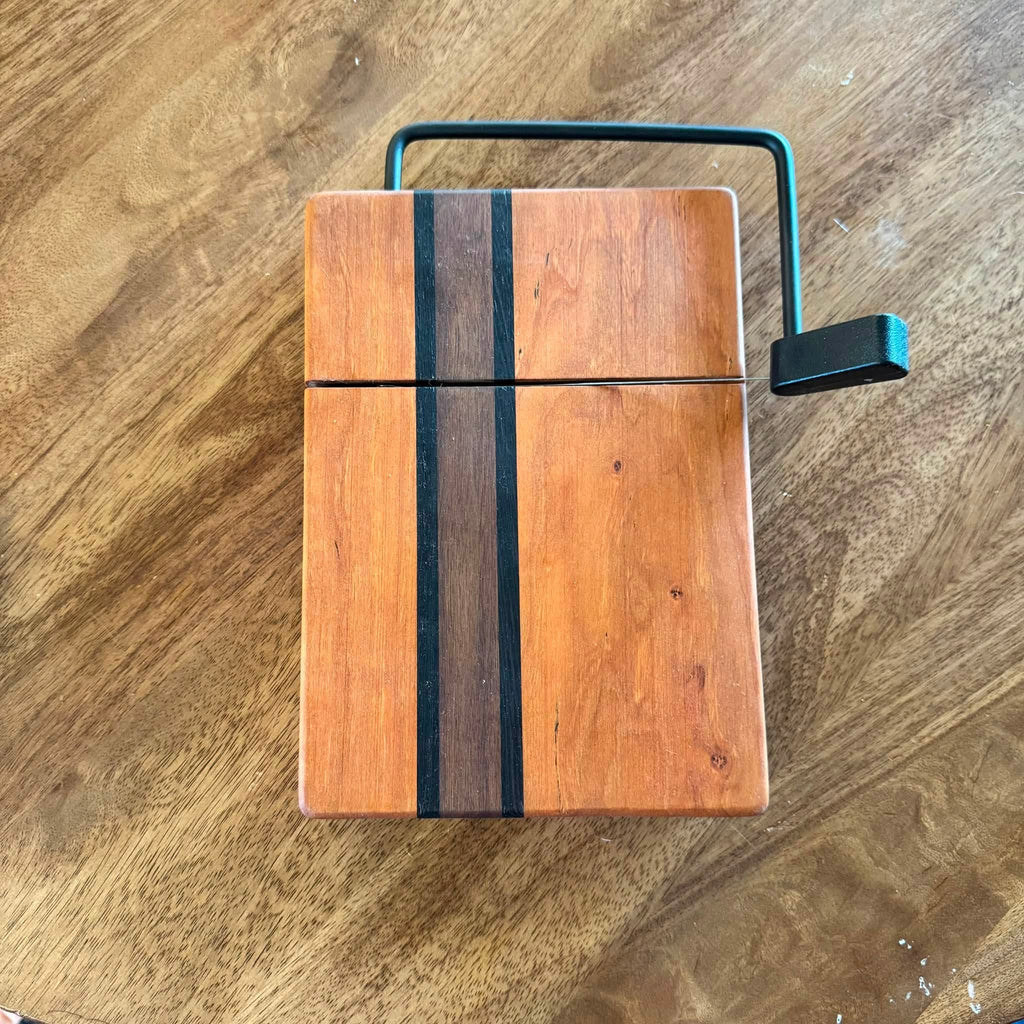 Exotic Wood Cheese Slicer | Offset Stripe