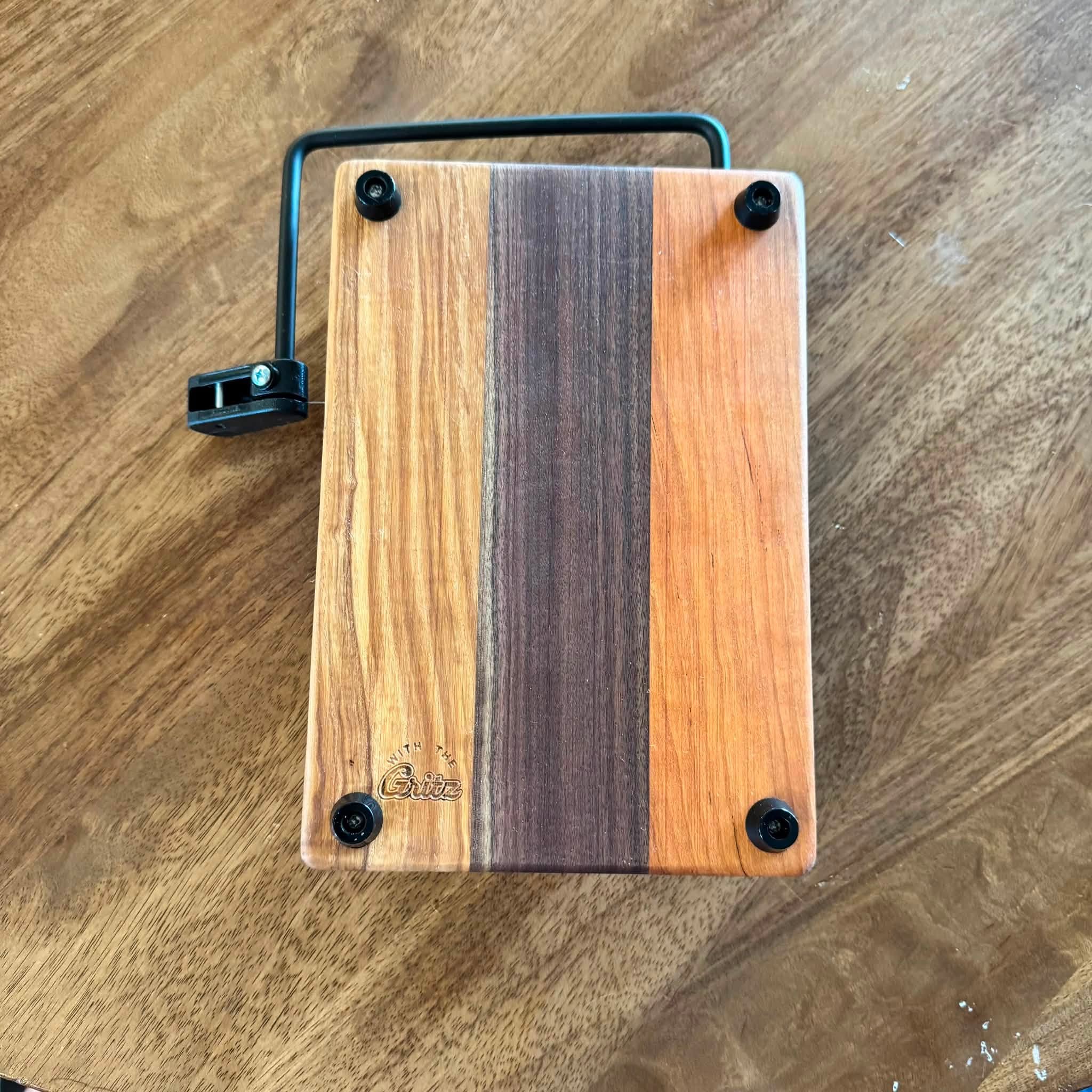 Exotic Wood Cheese Slicer | Three Piece