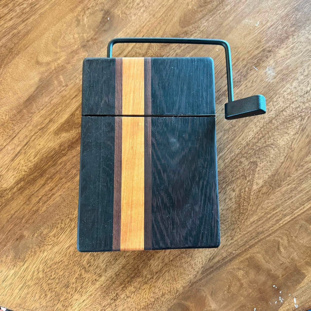 Exotic Wood Cheese Slicer | Offset Stripe
