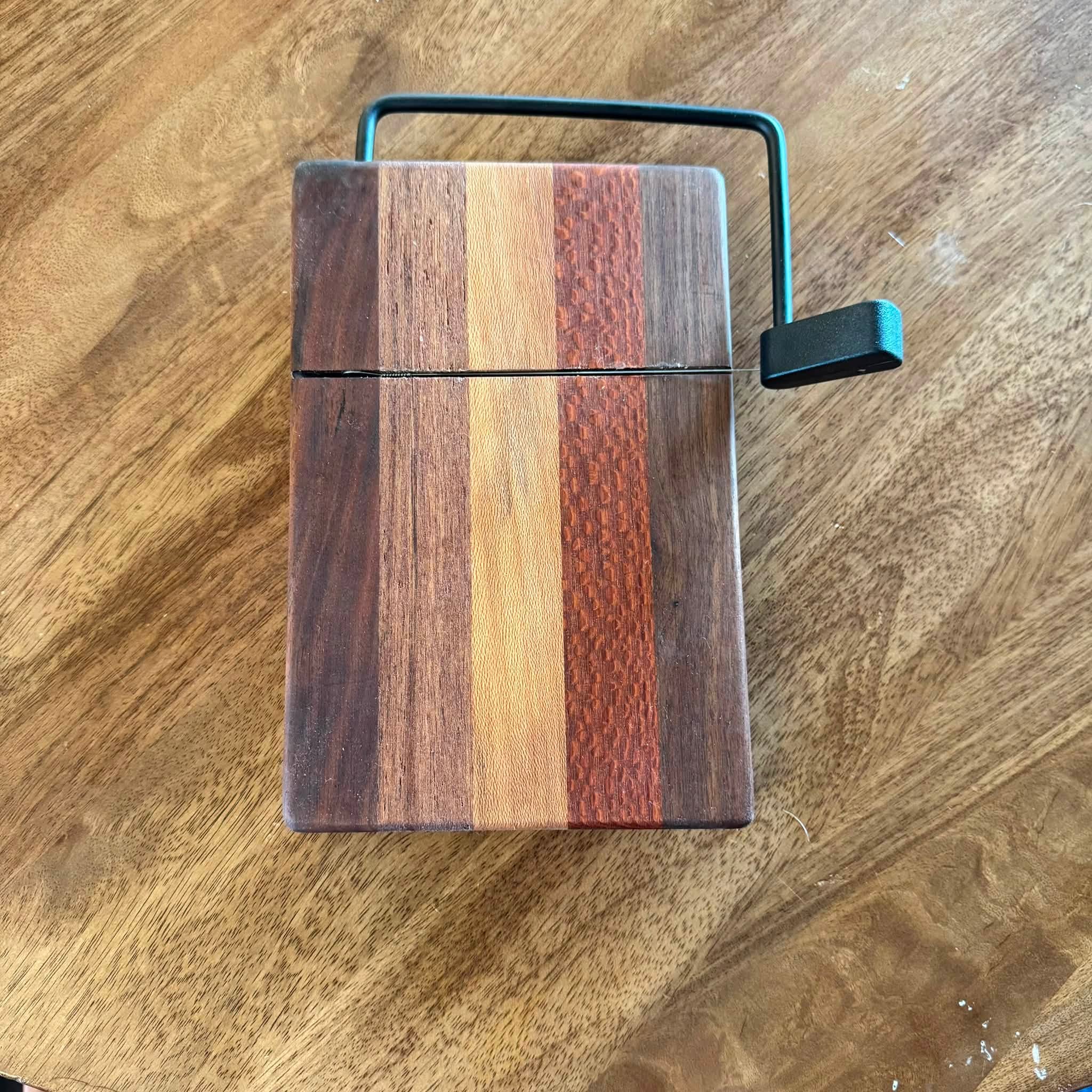 Exotic Wood Cheese Slicer | Five Piece