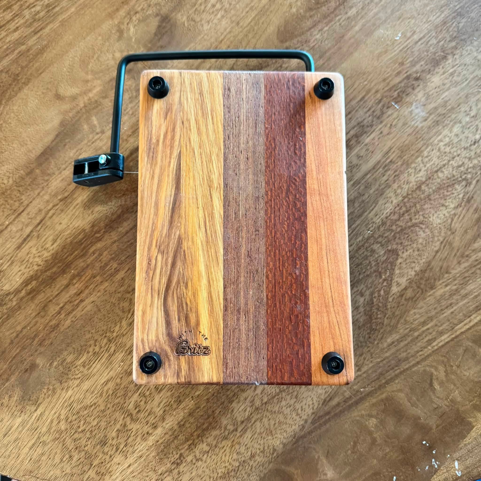 Exotic Wood Cheese Slicer | Five Piece