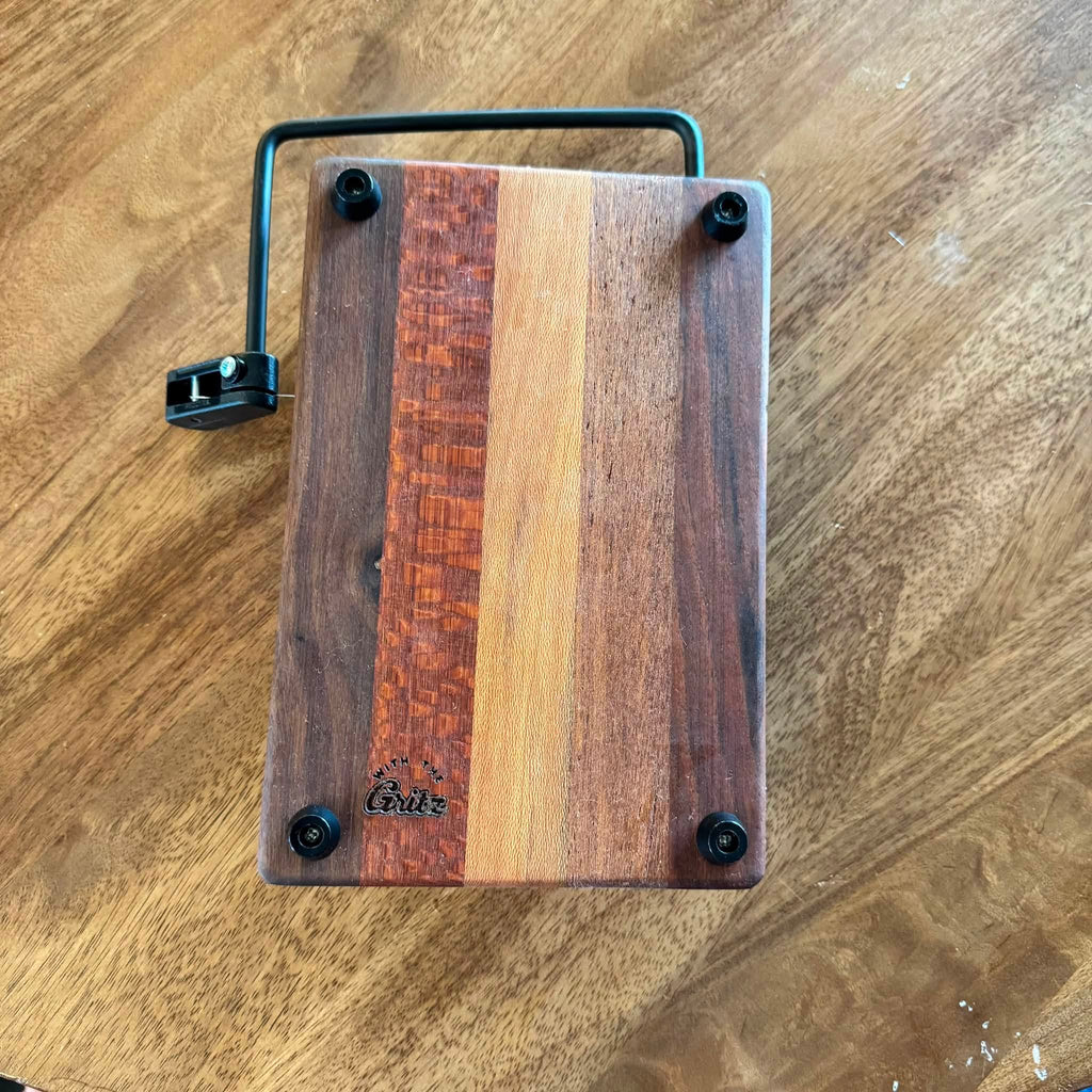 Exotic Wood Cheese Slicer | Five Piece