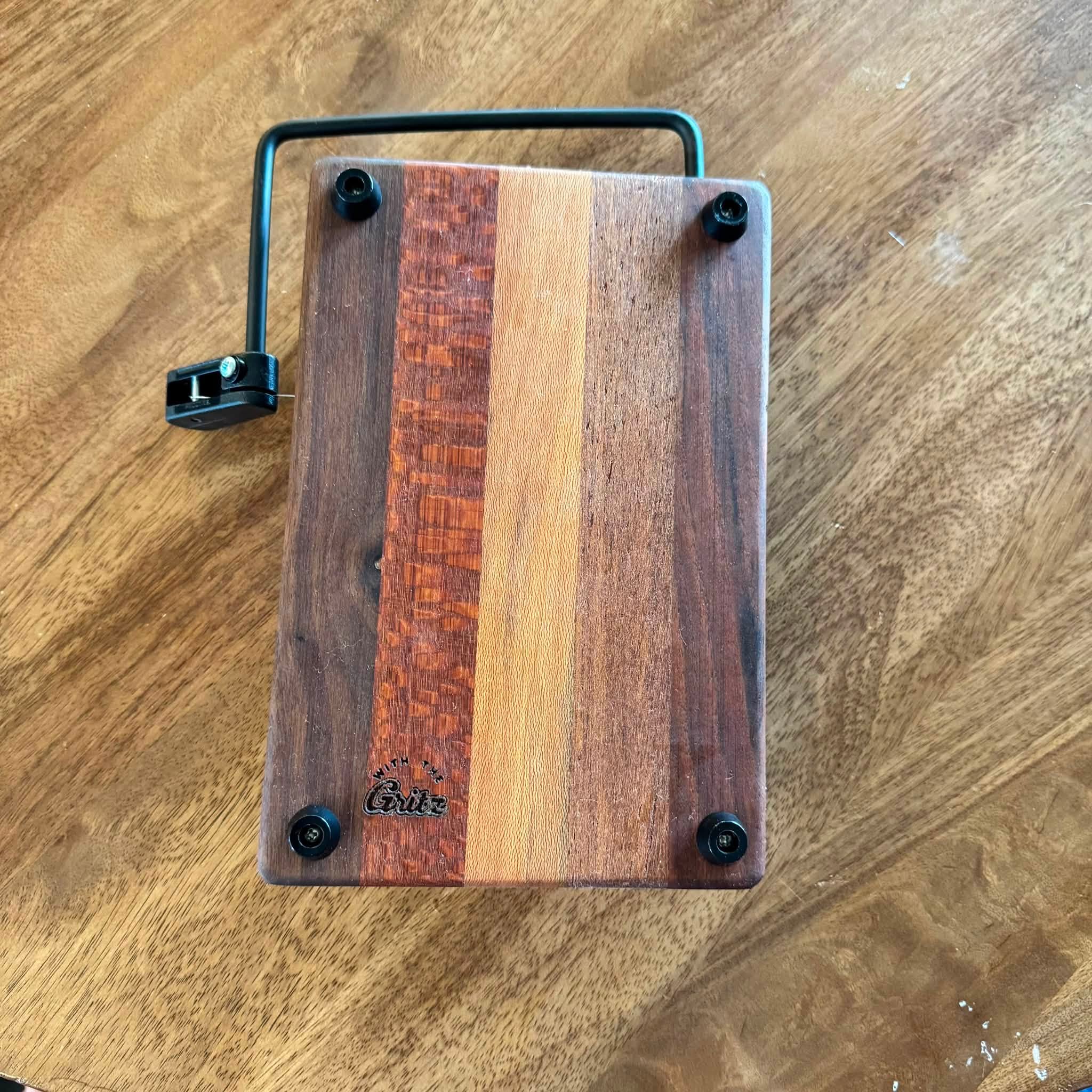 Exotic Wood Cheese Slicer | Five Piece