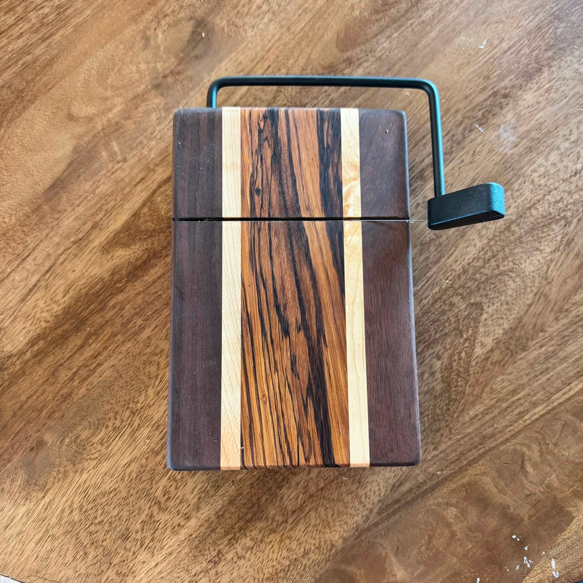 Exotic Wood Cheese Slicer | Center Stripe