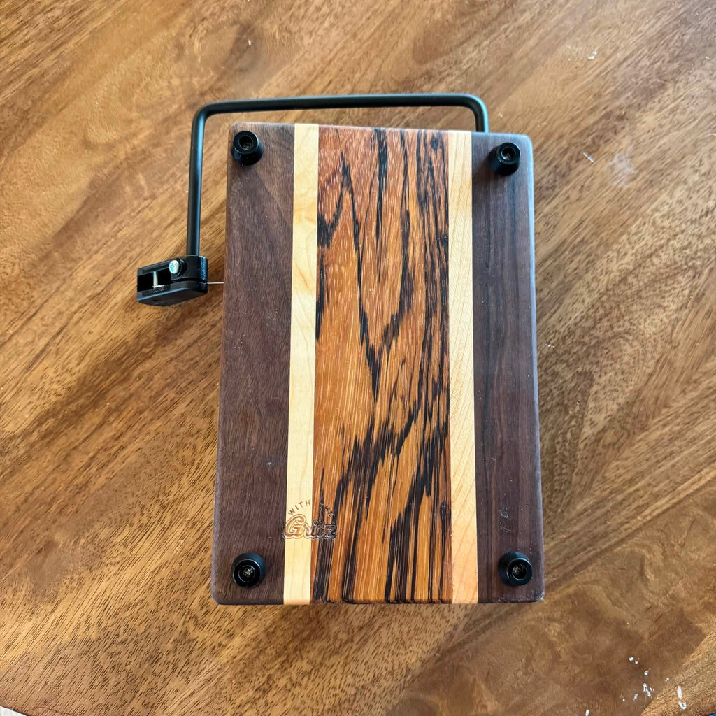 Exotic Wood Cheese Slicer | Center Stripe