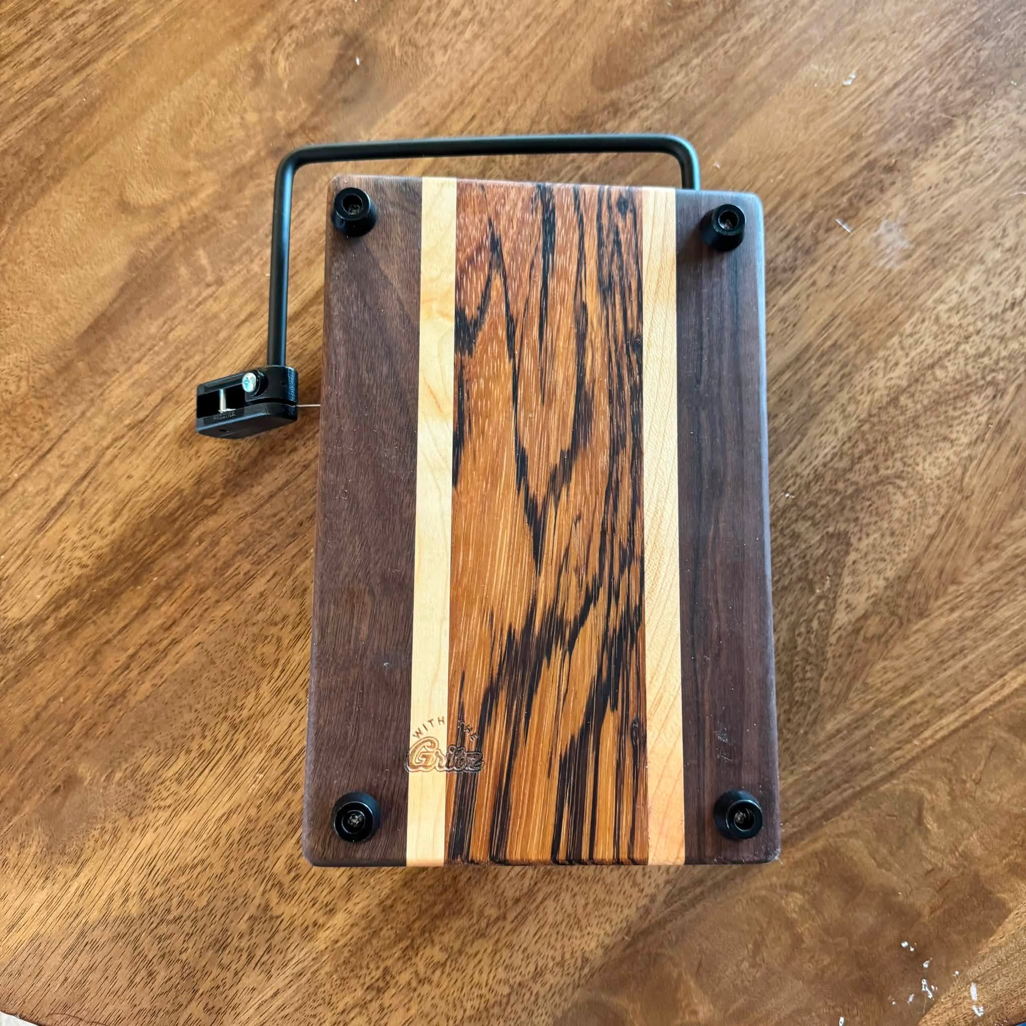Exotic Wood Cheese Slicer | Center Stripe