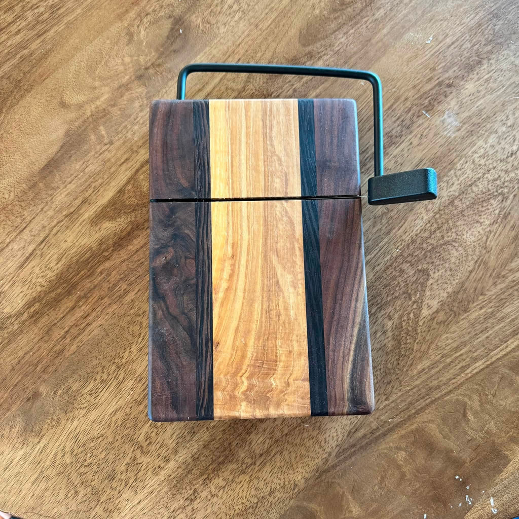 Exotic Wood Cheese Slicer | Center Stripe