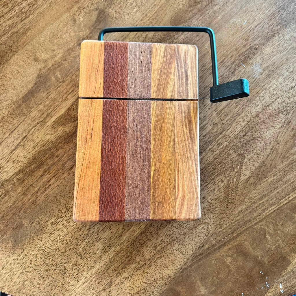 Exotic Wood Cheese Slicer | Five Piece