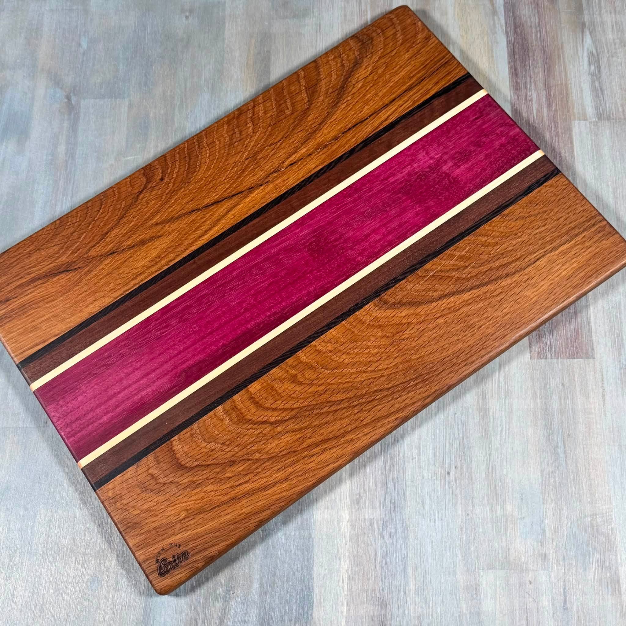 With the Gritz Classic Rectangle Cutting Board | 17x11