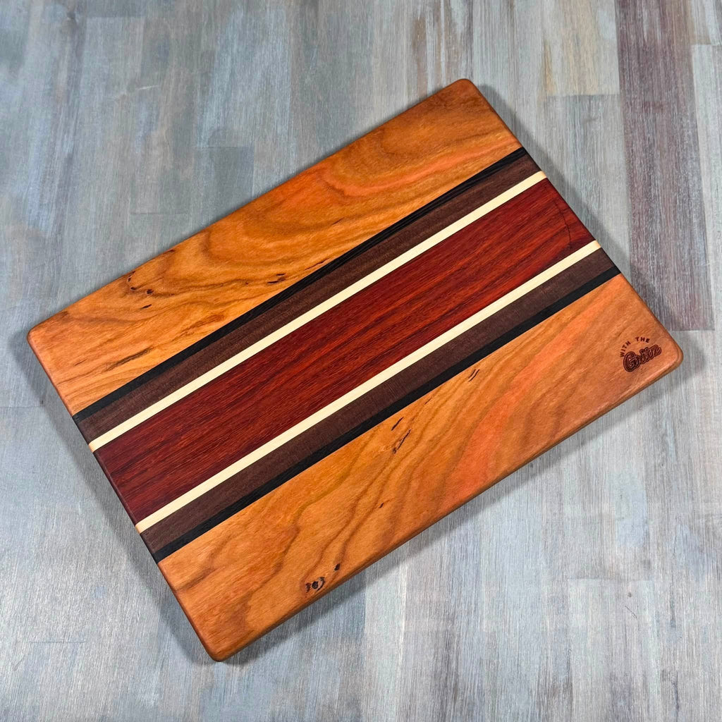 With the Gritz Classic Rectangle Cutting Board | 13x9