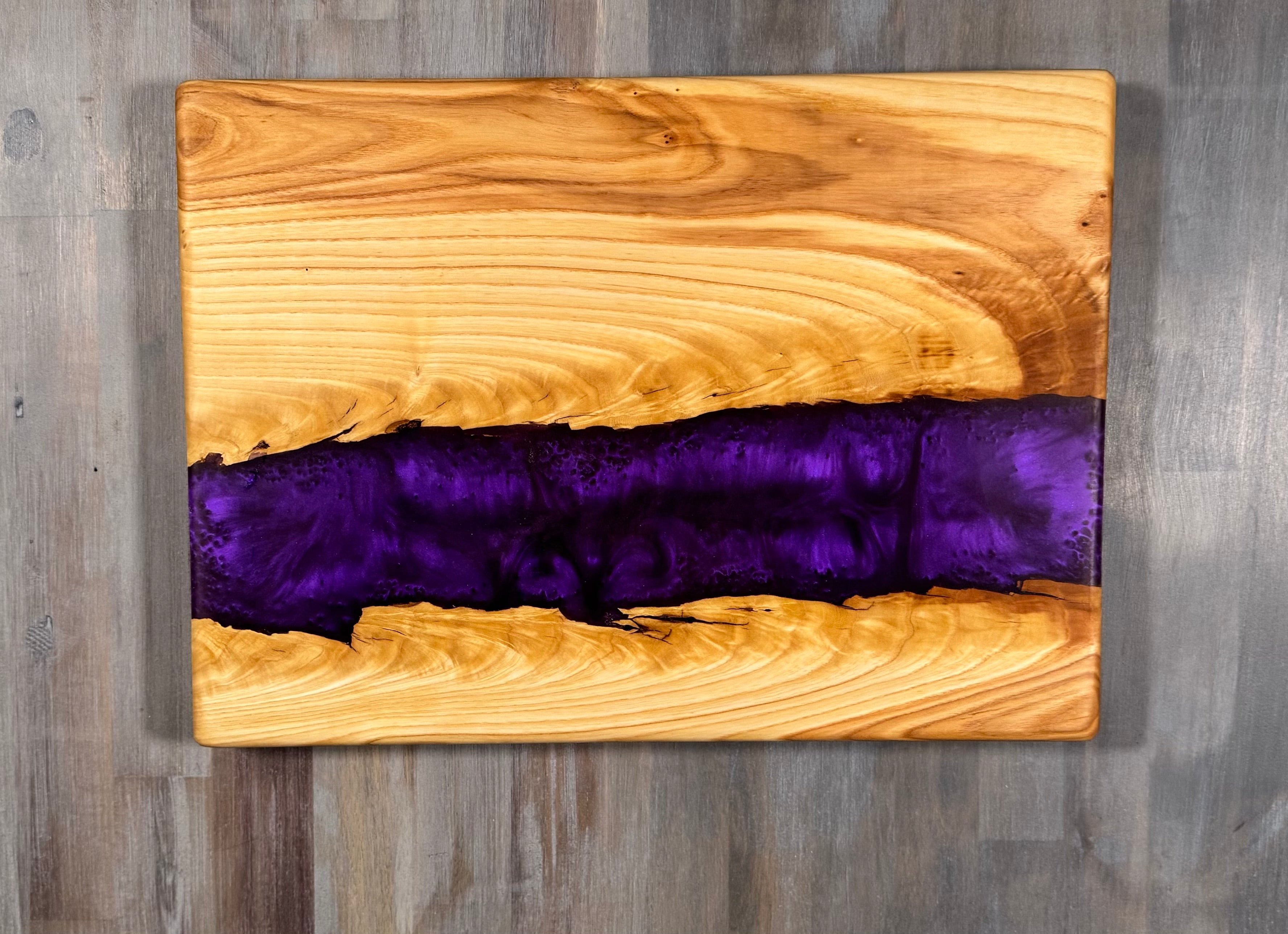 With The Gritz Custom Epoxy Tray | Royal Velvet